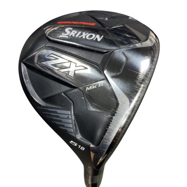 【中古】 ダンロップ SRIXON ZX Mk II 5W フェアウェイウッド FW Diamana ZX-II 50 (フレックスS) メンズ 男性用 右利き 右用 Cランク ゴルフクラブ