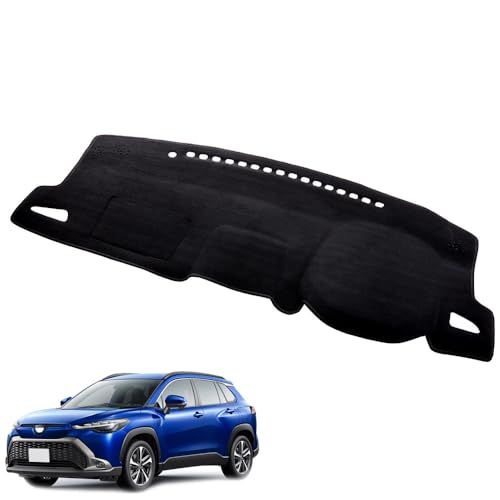 N◆[Sunland]トヨタ カローラクロス 専用 ダッシュボードマット ブラック LAT12401 | ダッシュマット , マット , 内装パーツ , アクセサリー, サンランド