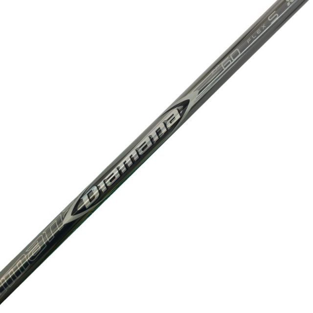 【中古】 テーラーメイドスリーブ付き(Qi4D系) 三菱ケミカル(レイヨン)ドライバー用 シャフト Diamana ZF60 (フレックスS)Bランク ゴルフクラブ