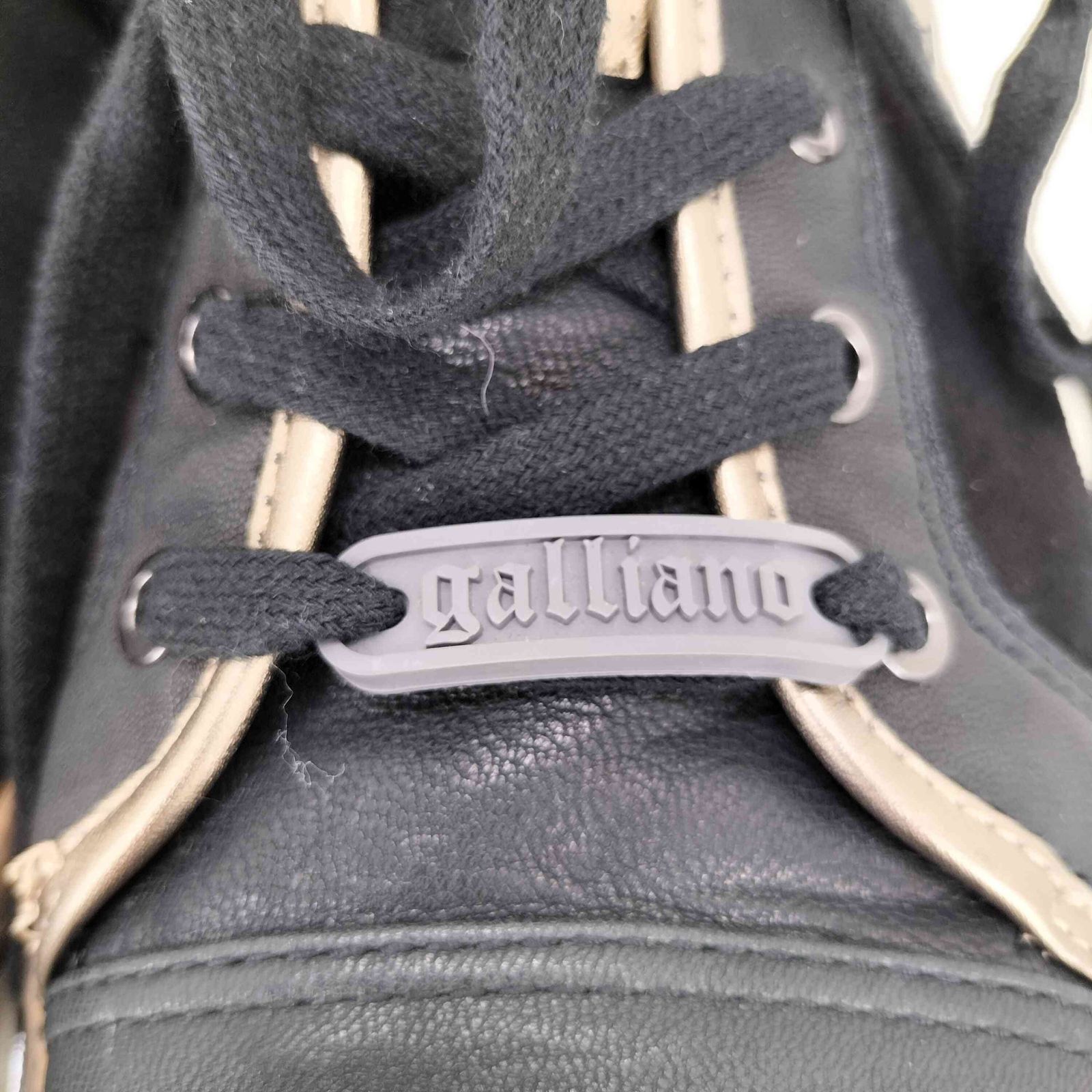 ジョンガリアーノ JOHN GALLIANO スエードローカットスニーカー メンズ EUR：43