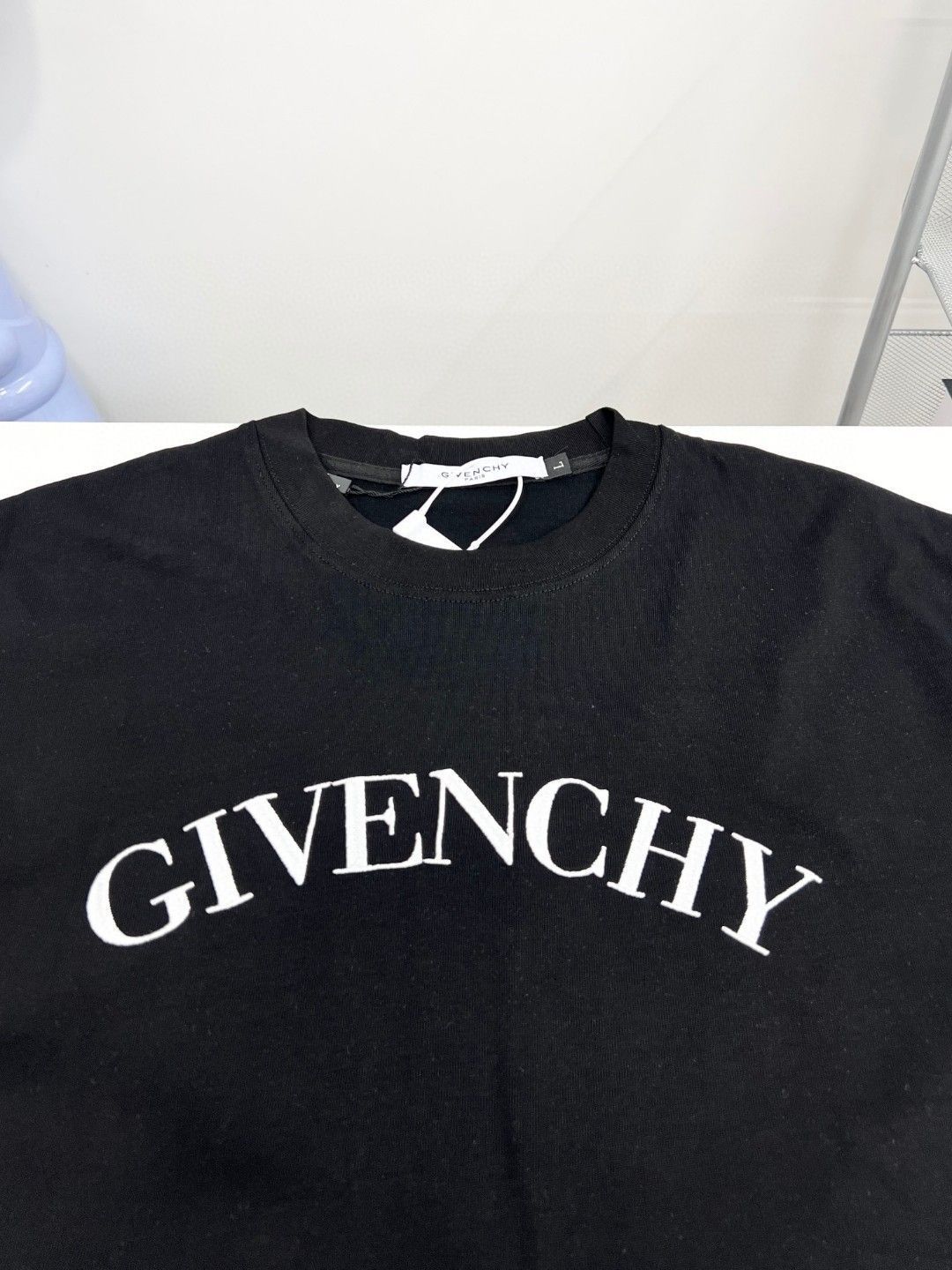 【今日特価】GIVENCHY GVC 2025SS 刺繍 LOGO ショートスリーブ