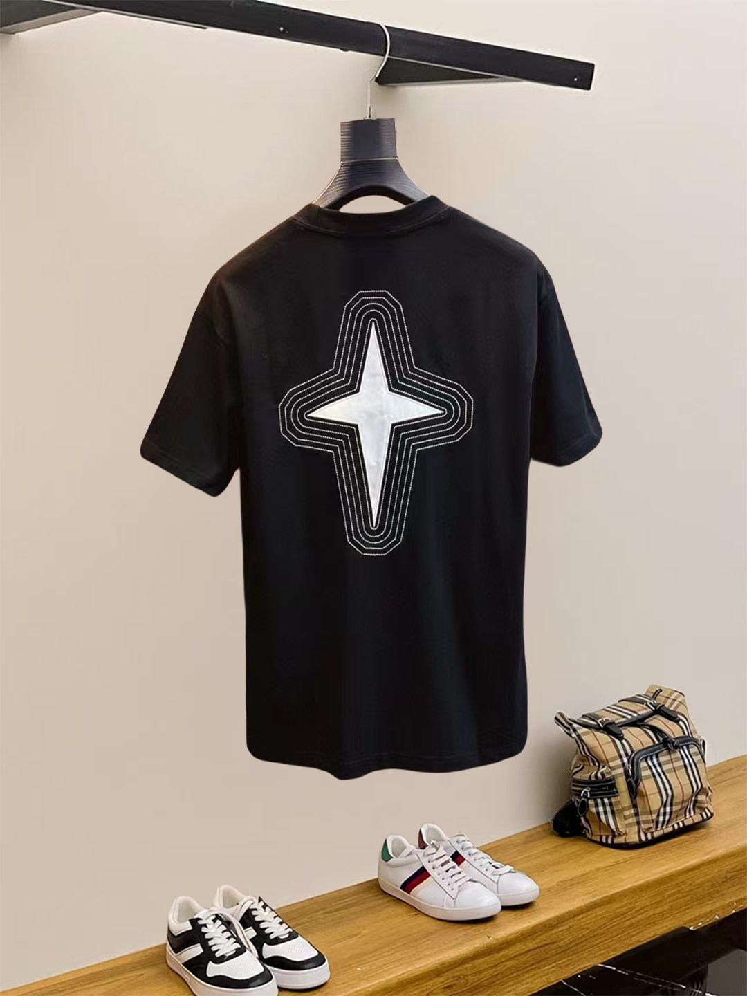 【今日特価】GIVENCHY GVC 2025SS 刺繍 LOGO ショートスリーブ
