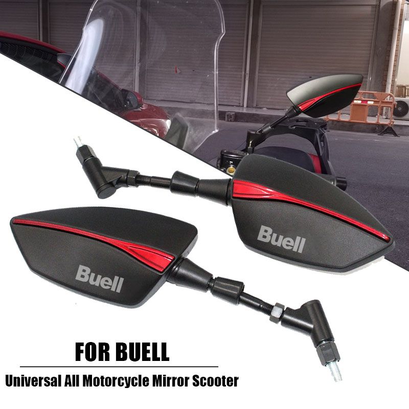 Bubell バイク用バックミラー 左右セット XB12 XB12SCG XB12XT対応 8MM 10MMネジ山