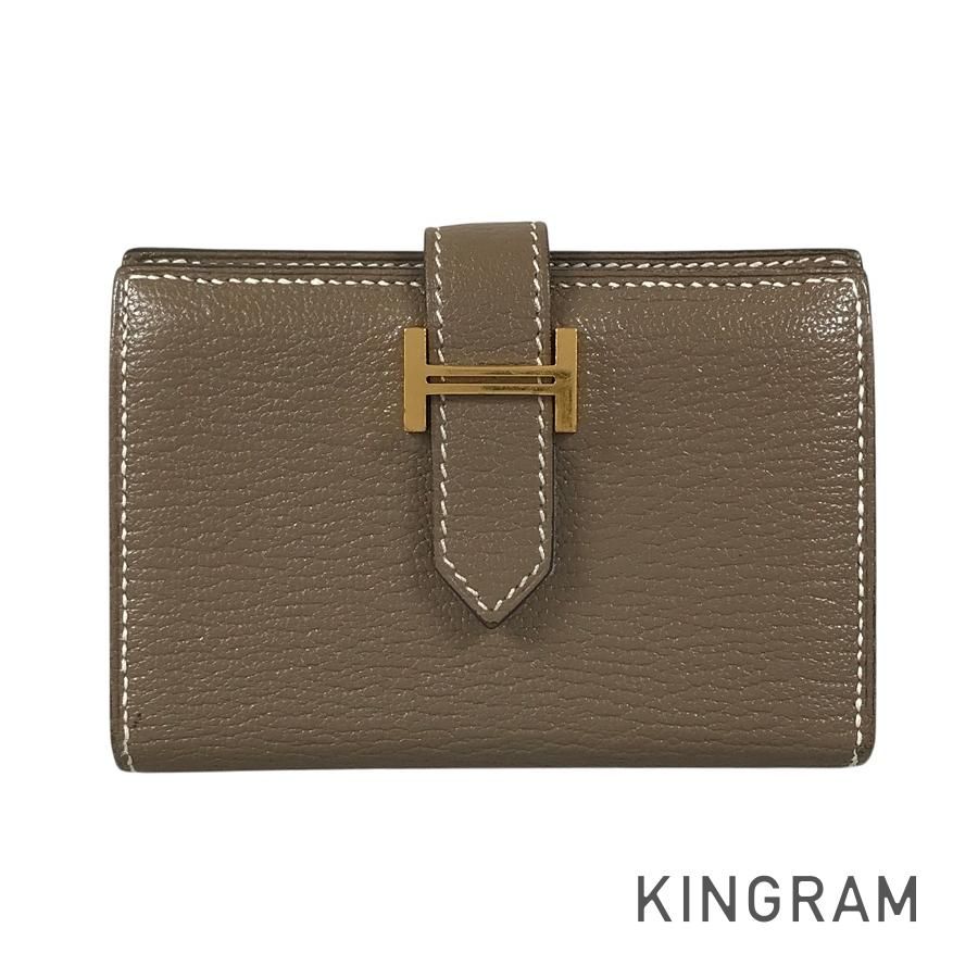 エルメス HERMES ベアン シェーブル カードケース st【中古】 101,970円
