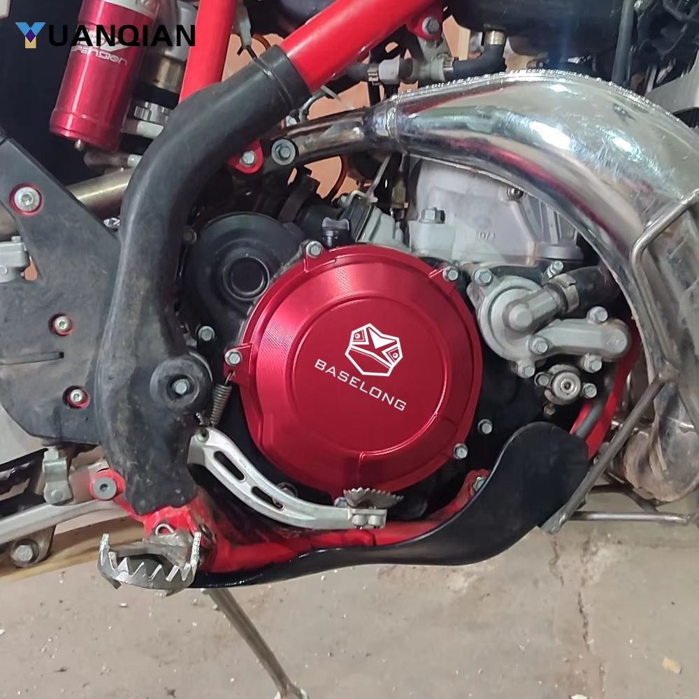YUANQIAN ベータ BETA RR250 RR300 Xtrainer250 Xtrainer300 RX300 2T 2018〜2025対応 強化クラッチカバーガードプロテクター CNCアルミ製