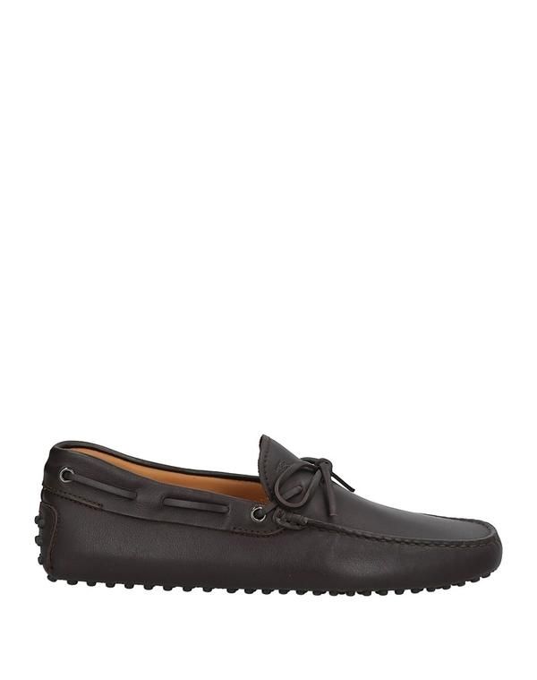 トッズ メンズ シューズ スリッポン・ローファー TODS モカシン Dark Brown ブラウン