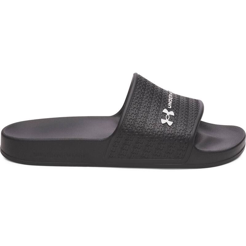 アンダーアーマー レディース シューズ サンダル Under Armour ARMR Shower Menslide Sandals Black White ホワイト