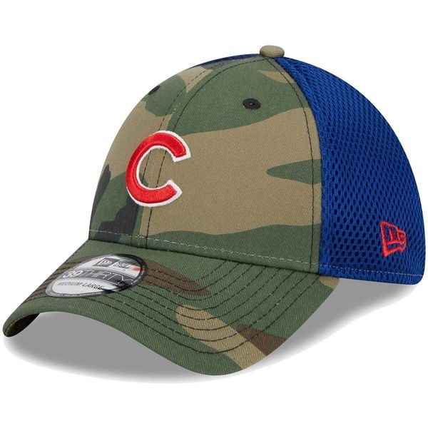 ニューエラ メンズ アクセサリー 帽子 Mens New Era Camo Chicago Cubs Team Neo 39THIRTY Flex Hat Camo 9,086円