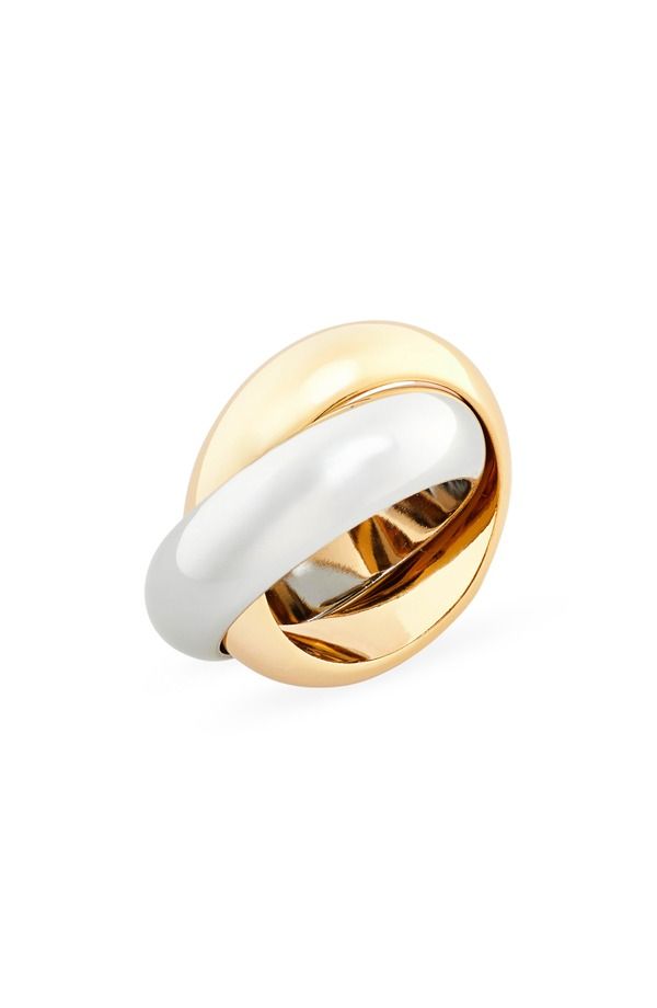 シャシ レディース アクセサリー 指輪 Shashi Ross TwoTone Ring Silver Gold ゴールド