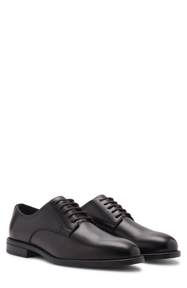 マンゴ メンズ シューズ ダービー MANGO Plain Toe Derby Brown ブラウン