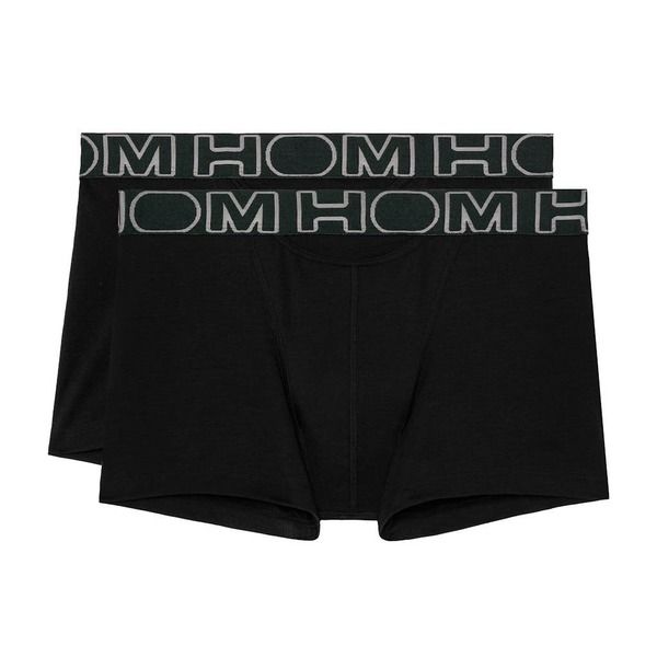 ホム メンズ アンダーウェア ボクサーパンツ HOM Boxerlines 2 Boxer Briefs HO1 BlackBlack ブラック