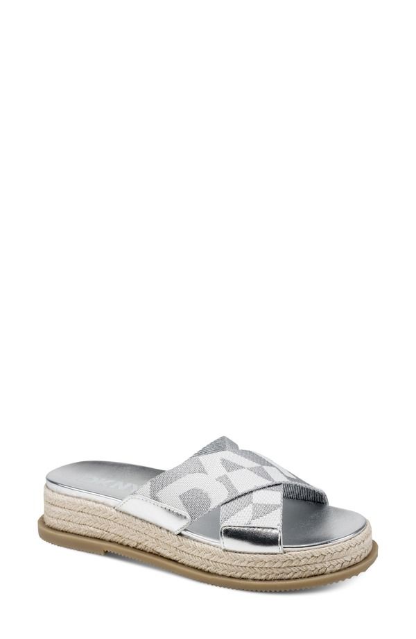 ダナ キャラン ニューヨーク レディース シューズ サンダル プラットフォーム DKNY Binna Platform Sandal Silver Marshmallow シルバー 28,656円