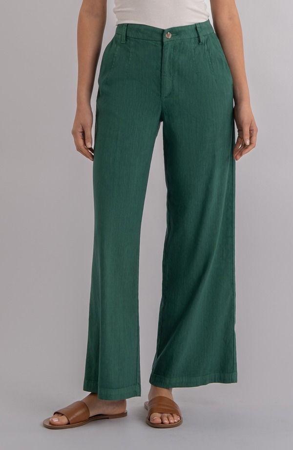 カットフロムザクロス レディース ボトムス レギンス ワイドレッグ ハイウエスト パンツ リネン KUT from the Kloth Meg High Waist Linen Blend Wide 25,418円