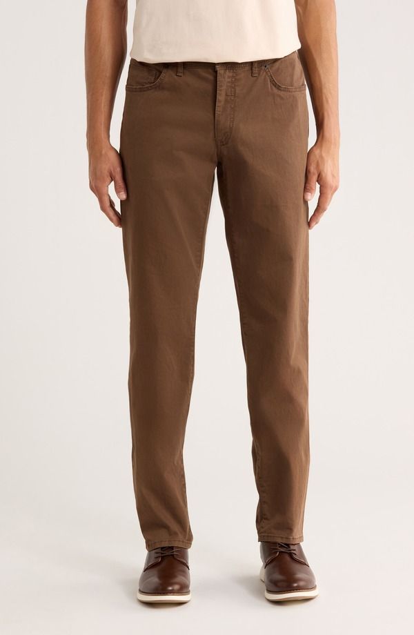 ブラックス メンズ ボトムス カジュアルパンツ ストレート コットン Brax Cadiz Marathon Cotton Stretch Twill Straight Leg Pants Malt 40,170円