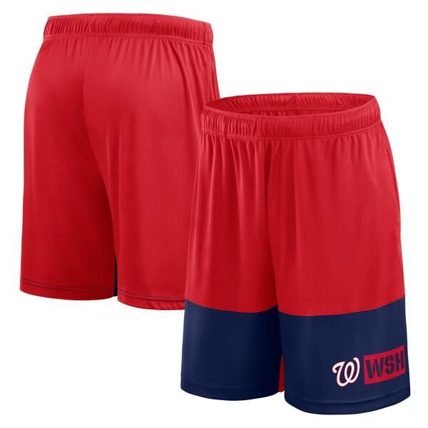 ファナティクス メンズ ボトムス ハーフパンツ・ショーツ ショートパンツ Mens Fanatics Red Washingtonationals Best of the Best Shorts Re