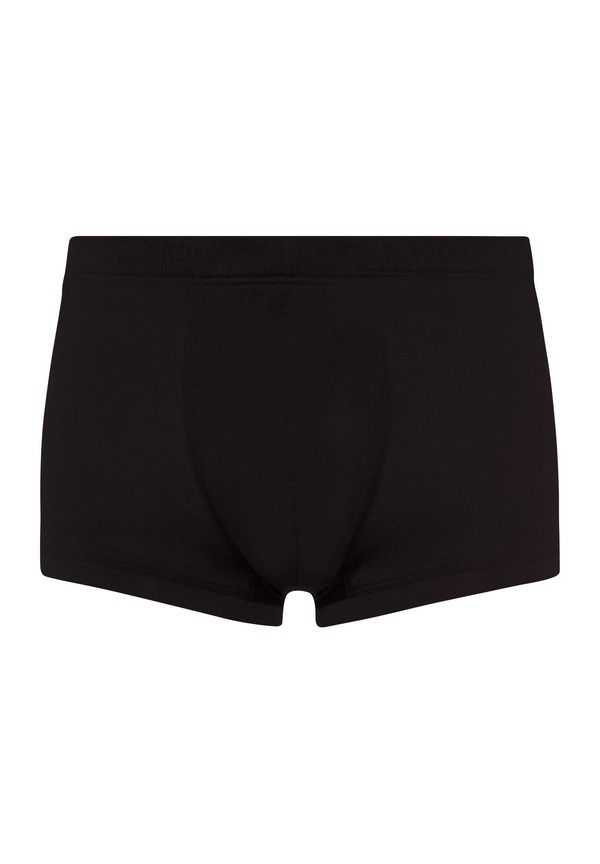ハンロ メンズ アンダーウェア ボクサーパンツ コットン ニット Hanro Cotton Sporty Cotton Knit Boxer Brief Black ブラック