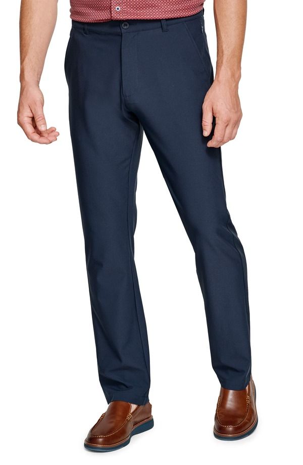 ジョンストンアンドマーフィー メンズ ボトムス カジュアルパンツ Johnston Murphy XC4 Performance Flat Front Pants Blue ブルー
