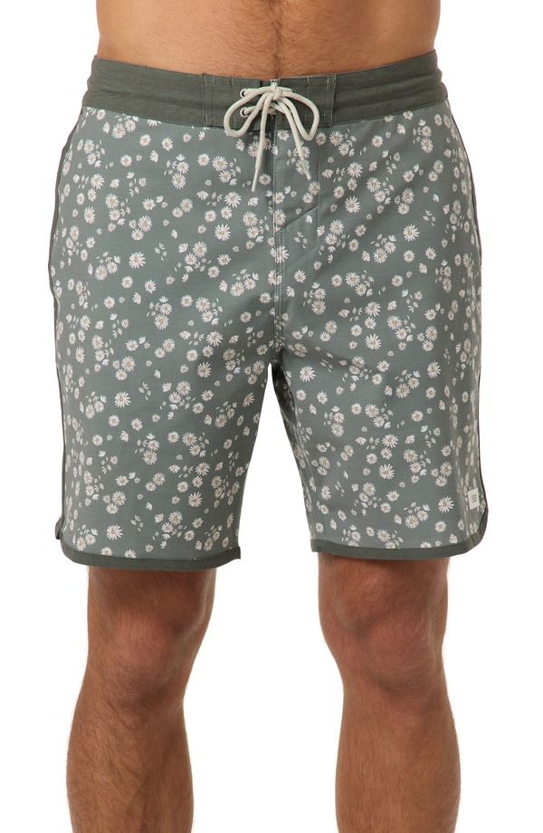 オニール メンズ 水着 ハーフパンツ・ショーツ ショートパンツ ONeill Cruzer Stripe Scallop Board Shorts Mulled Basil ストライプ 16,860円
