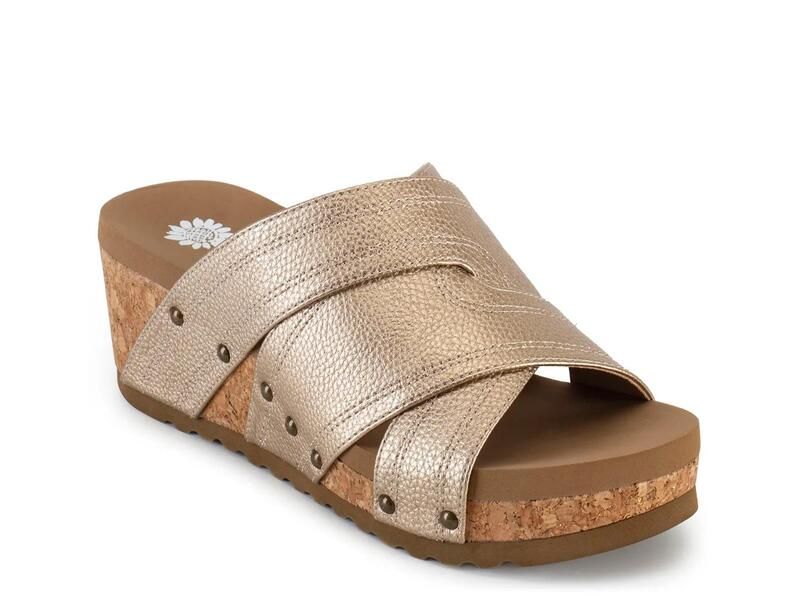イエローボックス レディース シューズ サンダル Yellow BoxAlice Wedge Sandal Platino イエロー