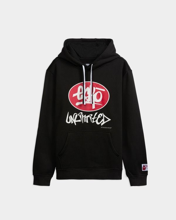 エコー メンズ アウター パーカー・スウェット ECKOriginal Hand Hoodie Black ブラック
