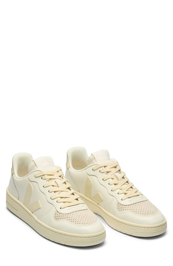 ヴェジャ メンズ シューズ スニーカー Veja V10 Sneaker Pure Calcaire
