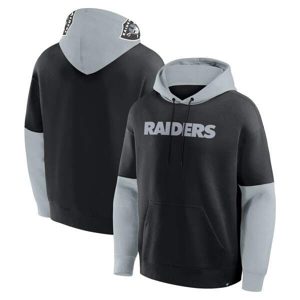 ファナティクス メンズ アウター パーカー・スウェット Mens Fanatics Black Las Vegas Raiders Helmet Pullover Hoodie Black ブラック 21,360円