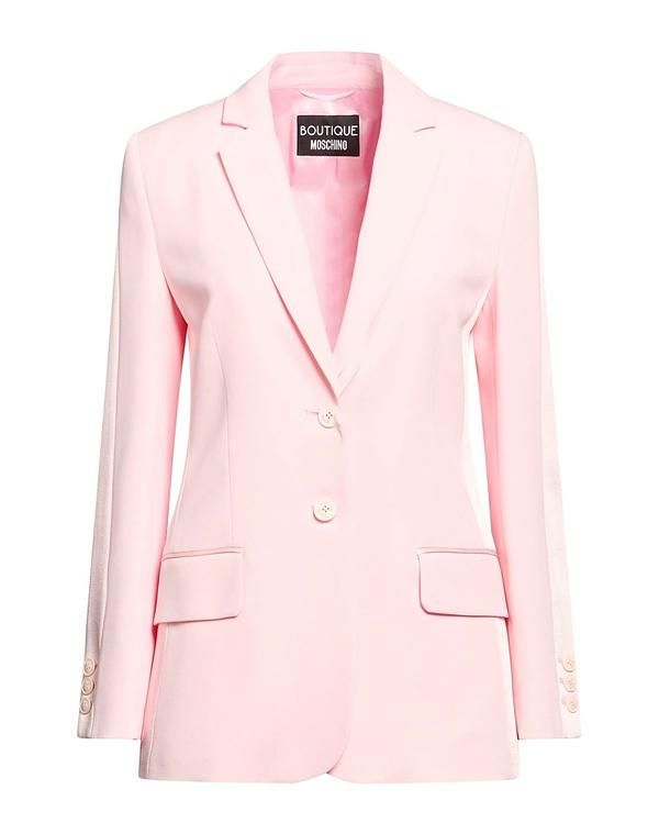 ブティックモスキーノ レディース アウター ジャケット・ブルゾン テーラードジャケット BOUTIQUE MOSCHINO Light Pink ピンク