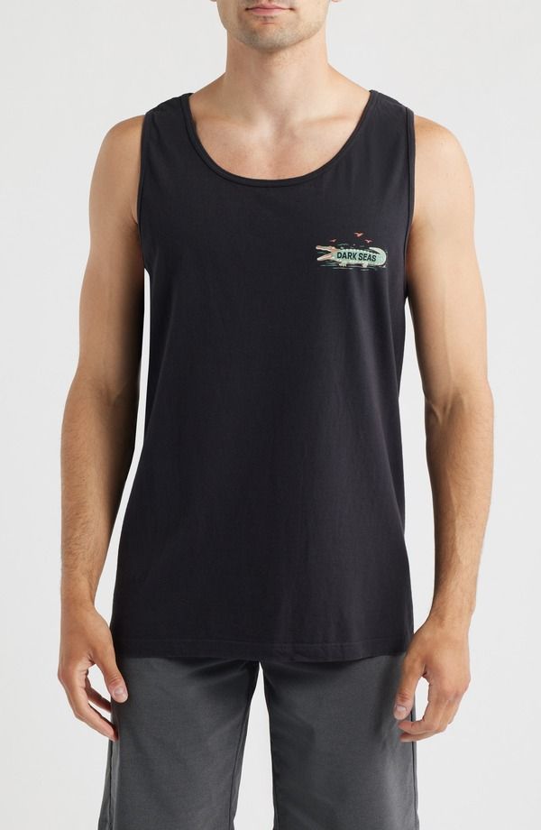 ダークシーズ メンズ トップス シャツ DARK SEAS Land of Sunshine Tank Black ブラック 10,426円
