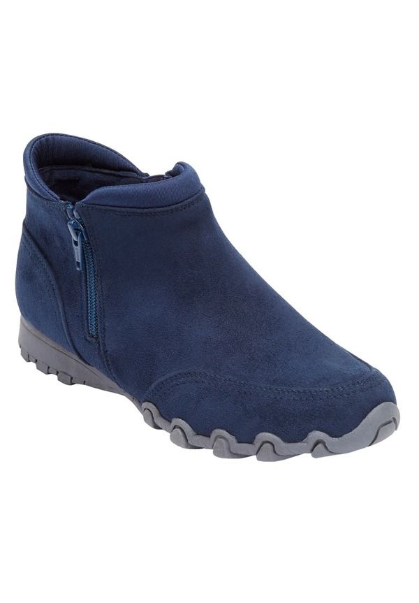 コンフォートビュー レディース シューズ ブーツ・レインブーツ Comfortview The Ashootie Navy ネイビー