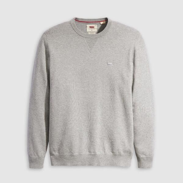 リーバイス メンズ アウター ニット・セーター Levis Lightweight Hm Sweater Mid Ton Grey Heather グレー