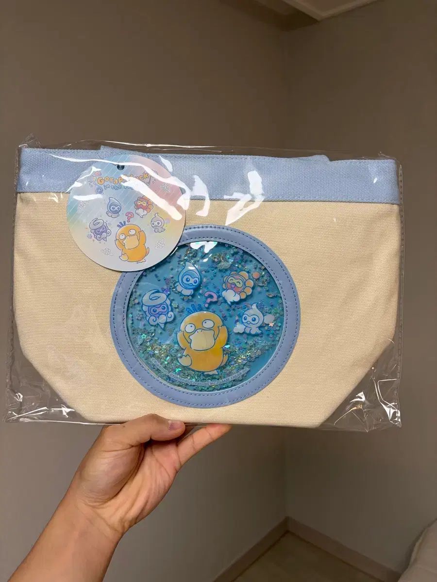 ポケットモンスター ゴーラパ덕 グリッター トートバッグ