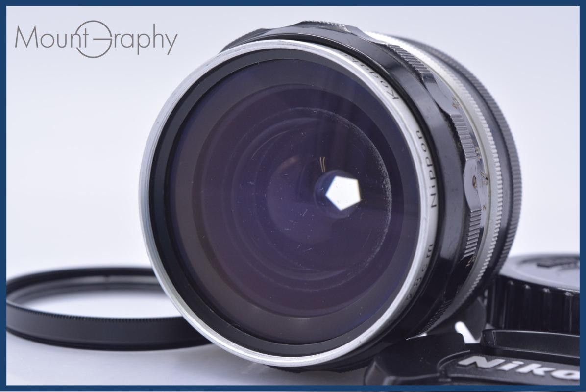 難あり ニコン Nikon NIKKOR-H Auto 2.8cm F3.5 非Ai 前後キャップ&レンズフィルター付 同梱無料 #my735