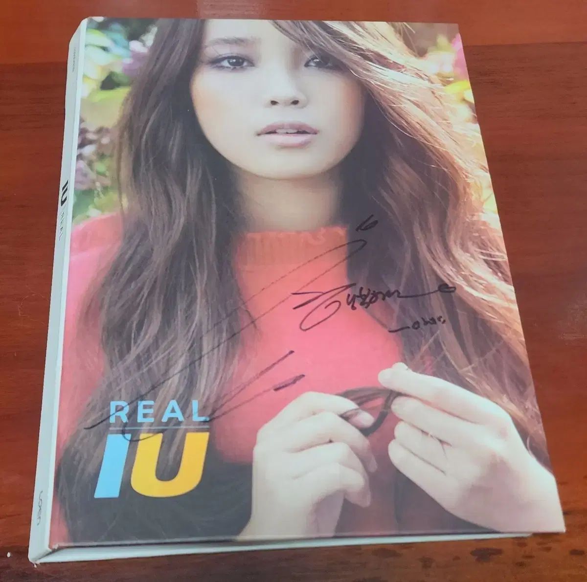 IU Real アルバム 初回版 サイン入り CD