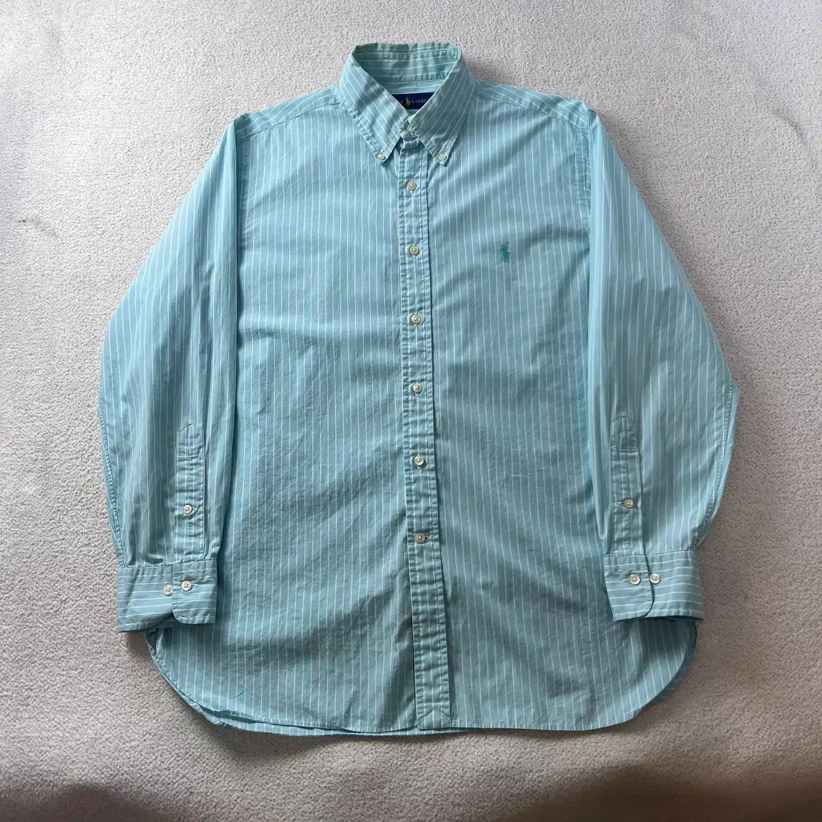 100 POLO RALPH LAUREN(ポロラルフローレン) ストライプ コットン シャツ #291 6,867円