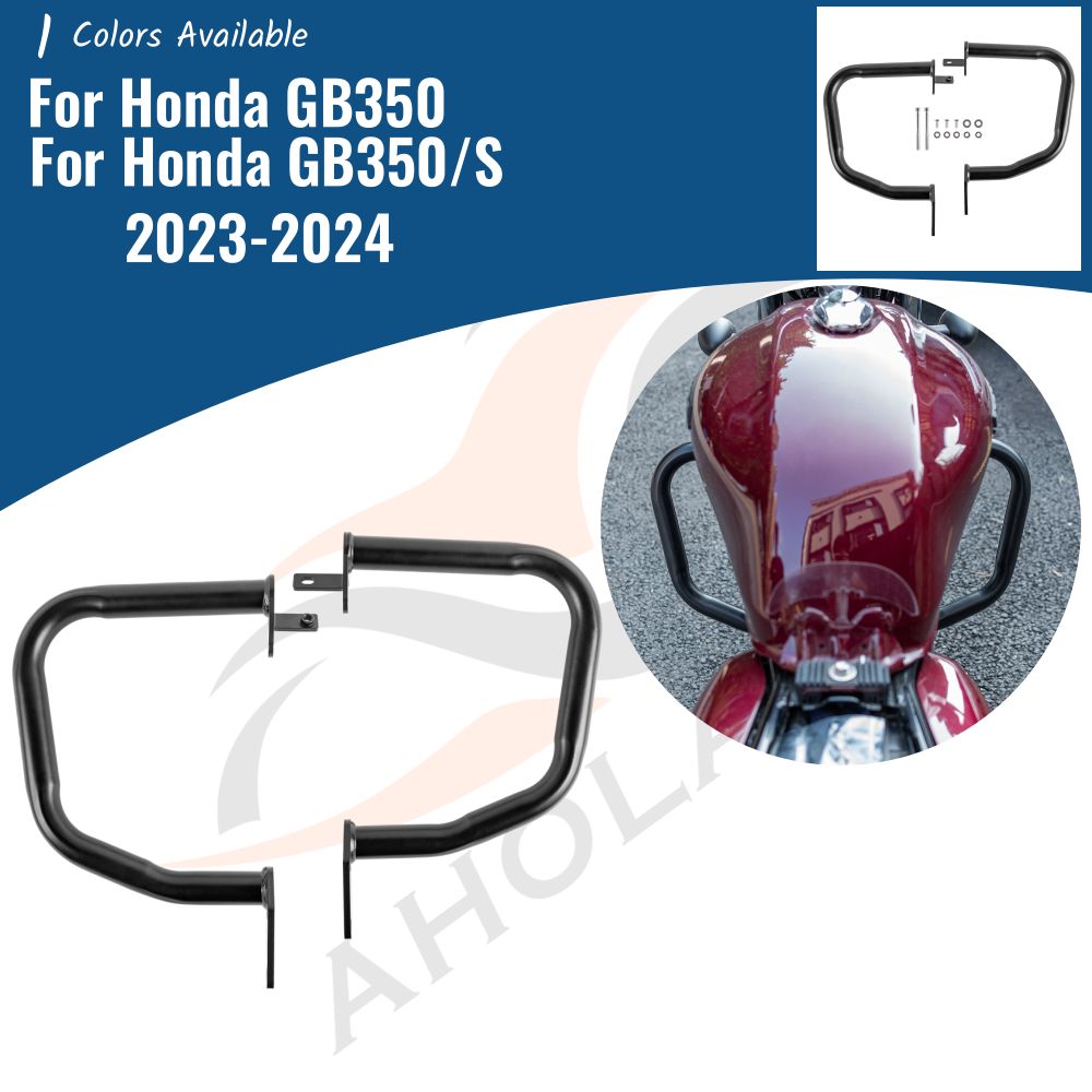 AHOLAA ホンダ GB350 CB350 CB350S 2023〜2024対応 エンジンバンパーガード クラッシュバー ブラック 24,372円
