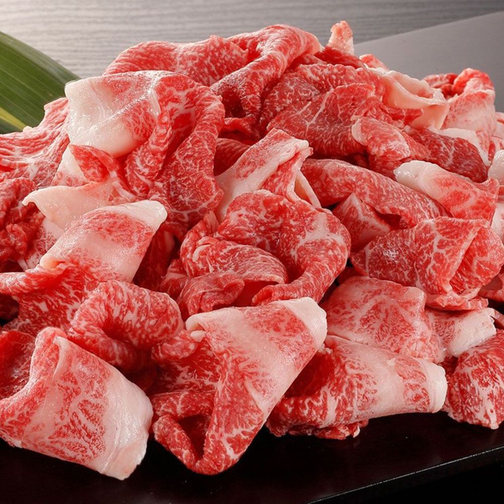 希少な褐毛和種 濃厚な赤身の旨み 熊本 くまもとあか牛の切落し(計1ｋｇ) 8,385円