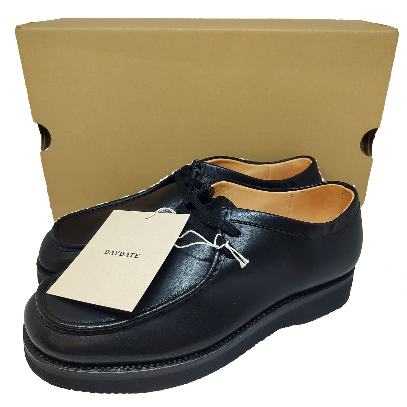 DAYDATE デイデイト 26SS HORSE LEATHER SHOES ホースレザー シューズ DD26SS-001-10 26cm ブラック メンズ
