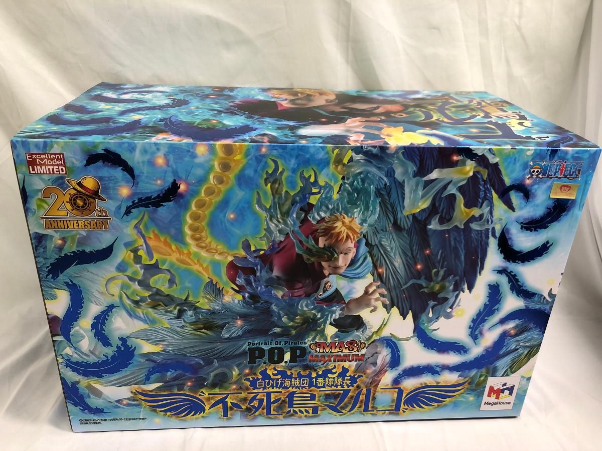 ♪【未開封】白ひげ海賊団1番隊隊長 不死鳥マルコ 「ワンピース」 エクセレントモデル Portrait.Of.Pirates “MAS-MAXIMUM”■＊同梱不可