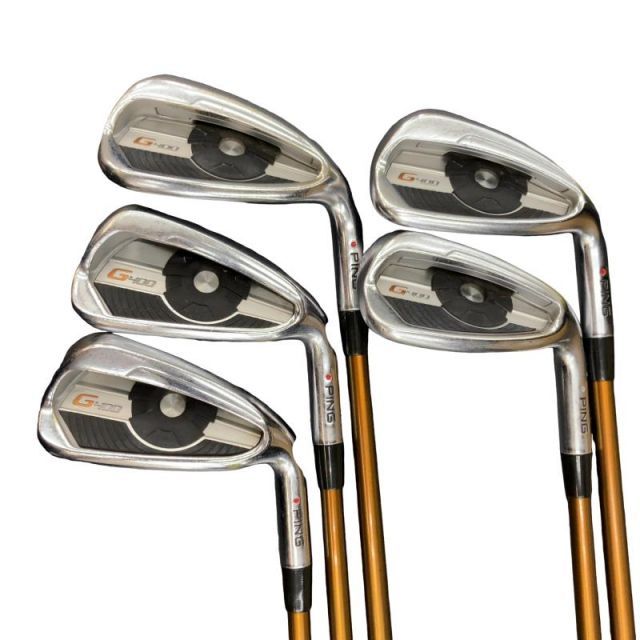 【中古】 ピン G400 6S アイアンセット IR ALTA J CB(IR) (フレックスR) メンズ 男性用 右利き 右用 Cランク ゴルフクラブ
