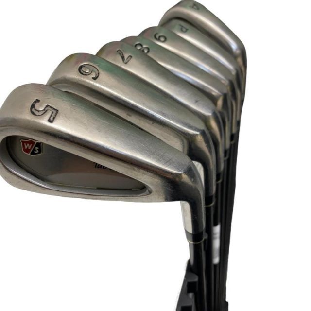 【中古】 ウィルソン Wilson staff Tab III 8S アイアンセット IR TAPER FLEX SHAFT (フレックスR) メンズ 男性用 右利き 右用 Cランク ゴルフクラブ 7,115円