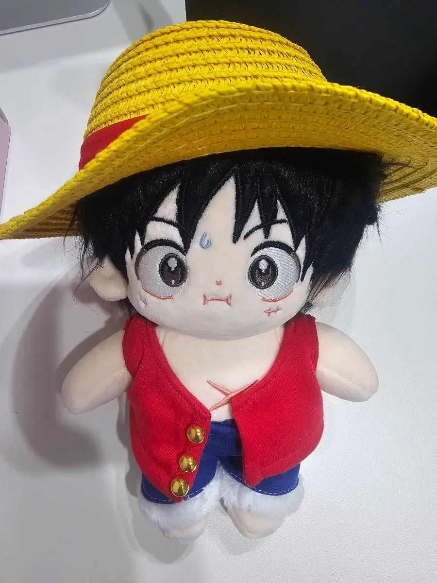 ONE PIECE モンキー・D・ルフィ(ルフィ) 非公式グッズ 20cm ぬいぐるみ ぬい 出品 (服 含む) 6,632円