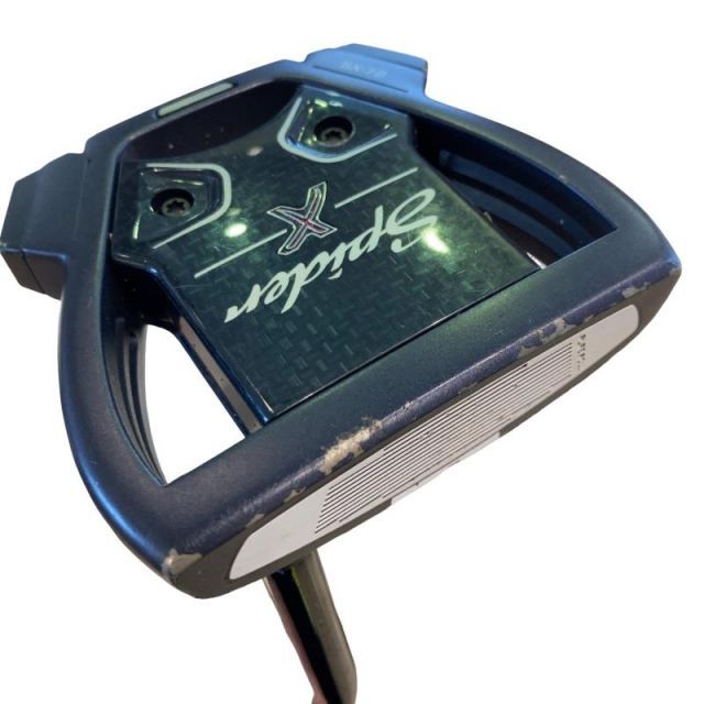 【中古】 テーラーメイド Spider X BLUE/WHITE シングルベンド 34インチ パター PT スチール(ブラック) (フレックスその他) メンズ 男性用 右利き 右用 Cランク ゴルフクラブ 12,360円