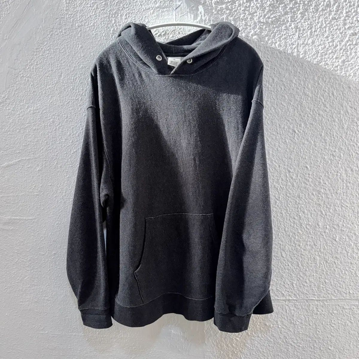 カーキヘザー ストック フード付きTシャツ