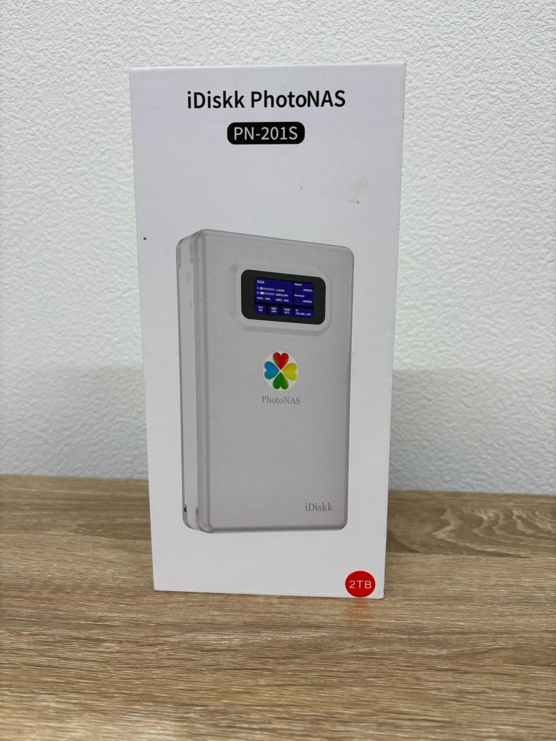 iDiskk PhotoNAS PN-201S 2TB 新品未開封 パーソナルNAS ストレージ