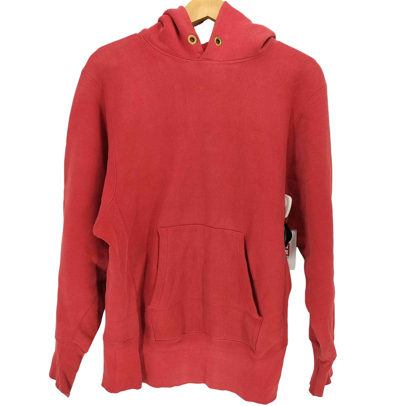 チャンピオン Champion 80s トリコタグ USA製 REVERSE WEAVE 完全目無し ブランク プルオーバーパーカー フェード メンズ import：M
