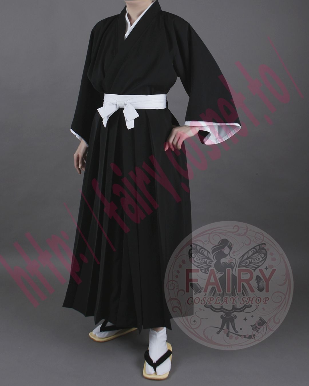 BLEACH　死神(死覇装)風　コスプレ衣装　女性Mサイズ　単品可　サイズセミオーダー可