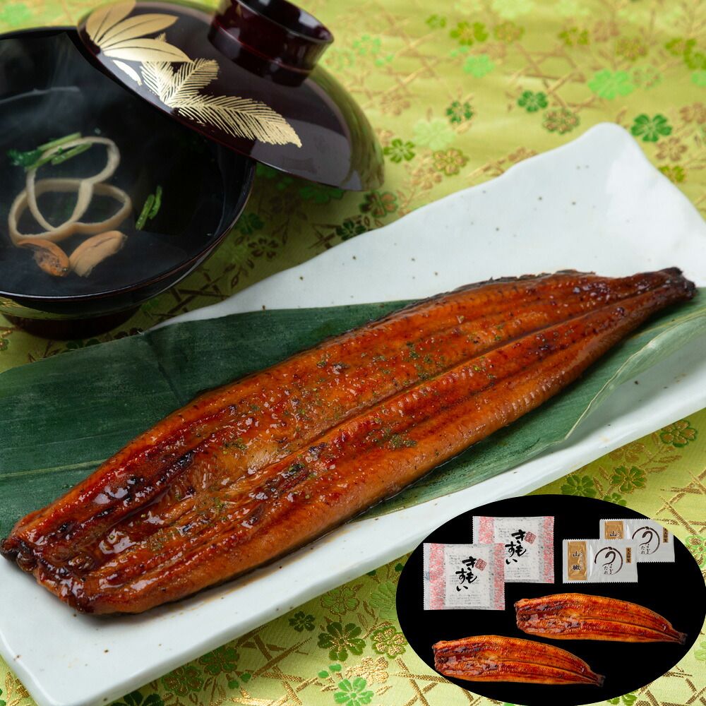 ふっくら肉厚 職人が丁寧に焼き上げた 「山道養鰻場」 宮崎県産うなぎ 2尾 計240g（肝吸付き)
