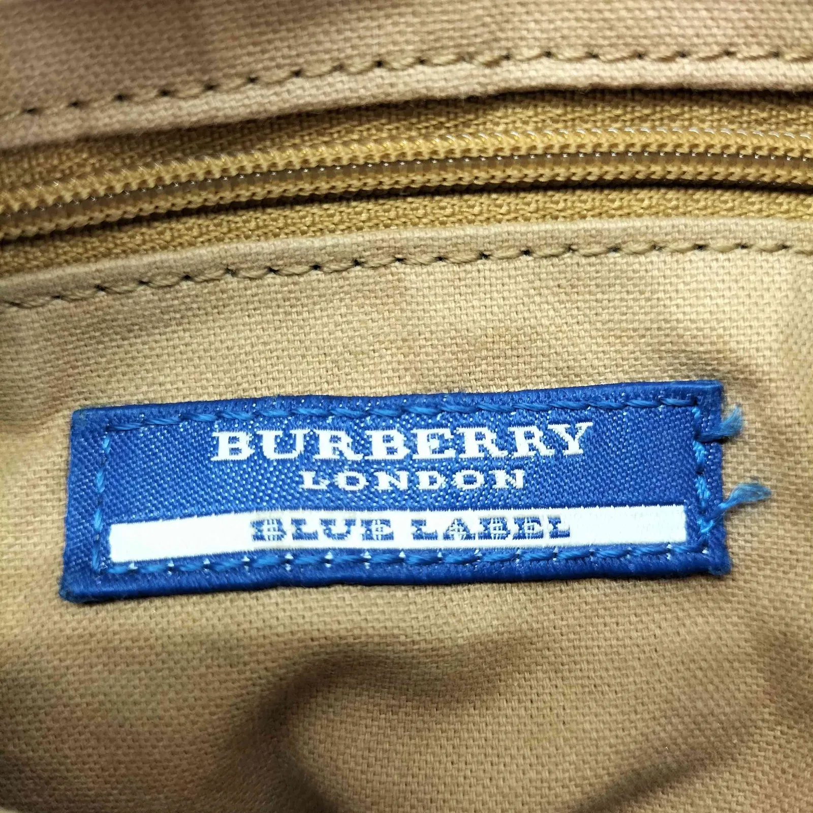バーバリーブルーレーベル BURBERRY BLUE LABEL ホースロゴ刺繍