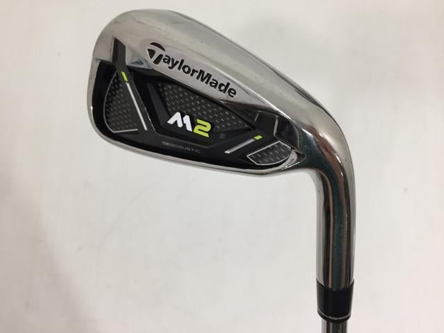 返品OK 【中古ゴルフクラブ】(6本セット)テーラーメイド M2 アイアン 2017 (USA仕様) REAX88HL スチール 5～9.P
