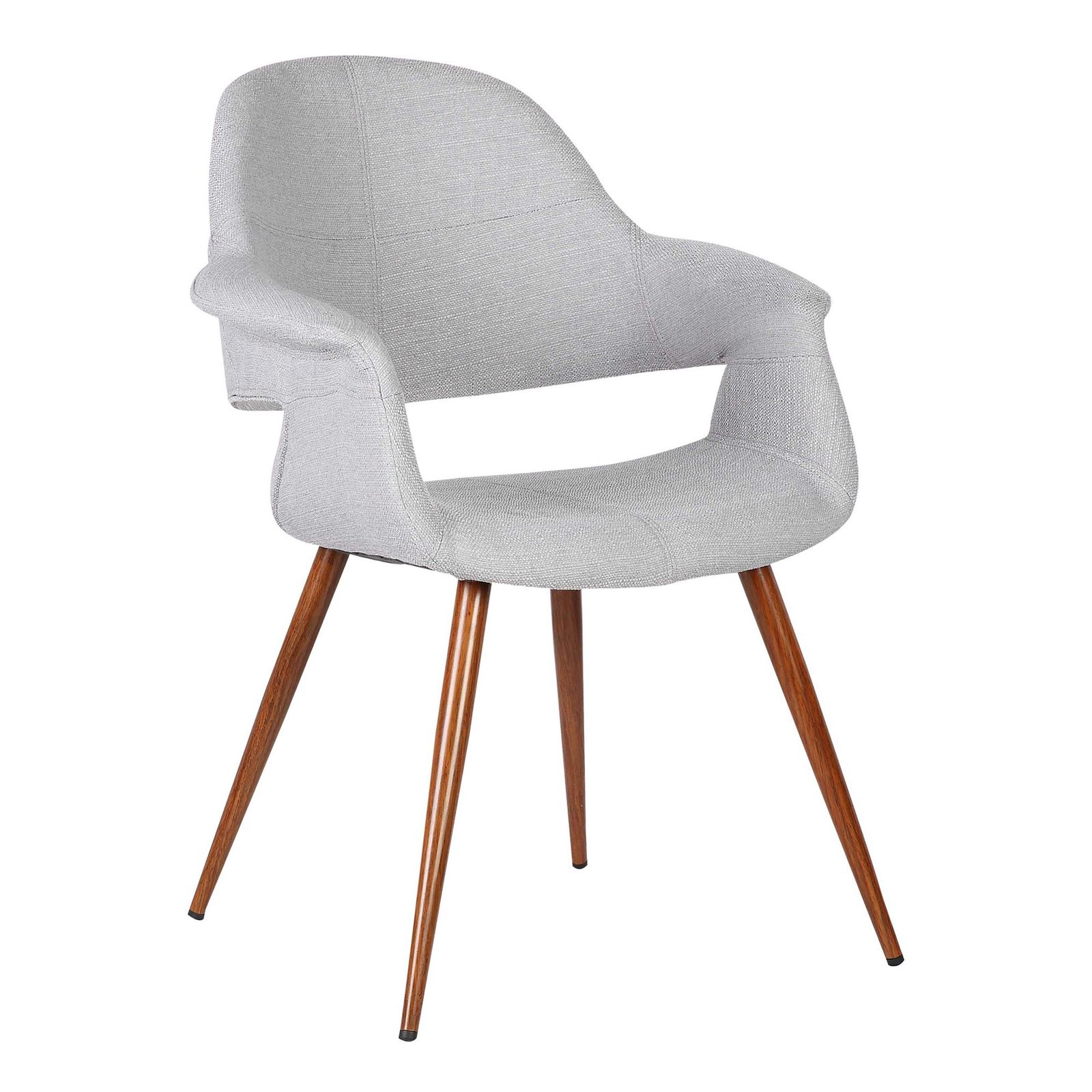 アルメンリビング (Armen Living) Phoebe ダイニングチェア グレー ハイバック クッション性 84cm キッチンチェア デスクチェア 北欧 モダン リビング オフィス 【日本正規輸入品】ｍａ 424ccbbc